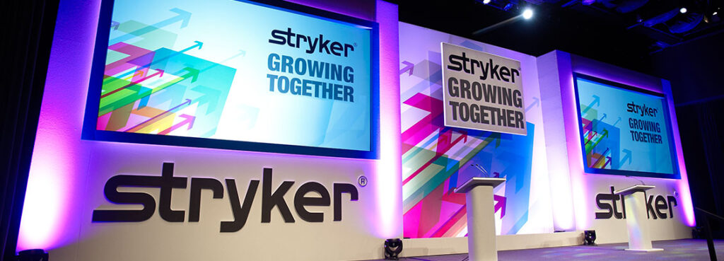 Exhibition Stage Set Designer UK Stryker Awards